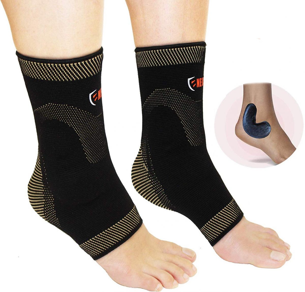 copper ankle compression sleeve - neosportslab.com