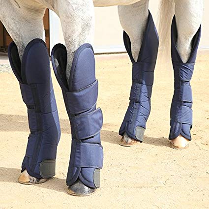 4 Protections De Jambes Pour Cheval - Bandes Tendons/glace - Neuves