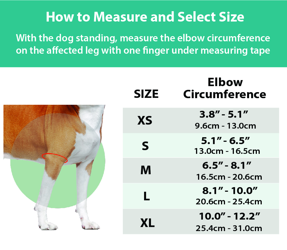 Dog Elbow Brace Protector for Elbow Hygromas Dysplasia Calluses